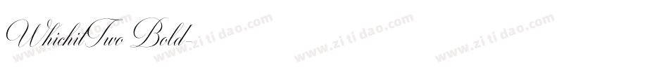 WhichitTwo Bold字体转换